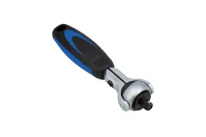 Laser Tools 3981 Compact Swivel Head Ratchet 1/4"D