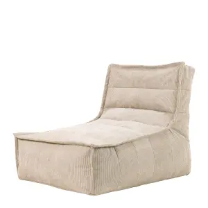 icon Otto Natural Corduroy Lounger Set of 2 Bean Bag Chair