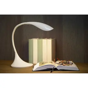 Lucide Emil Modern Desk Lamp - LED Dim. - 1x4,5W 3000K - White