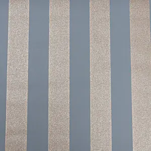 Grey Gold Stripe Wallpaper Glitter Shimmer Paste The Wall Thick Heavy Vinyl