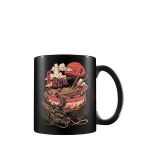 Ilustrata Dragons Ramen Mug Black (One Size)