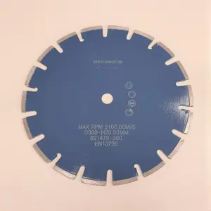 300mm Star+ Asphalt Diamond Blade 20mm Bore