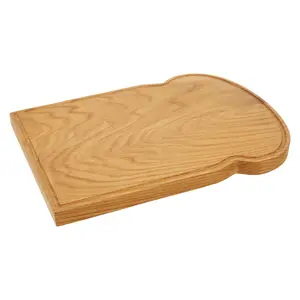 Interiors by Premier Bread Design Chopping Board, Thick and Durable Cutting Board for Kitchen Worktops, Kitchen Chopping Board