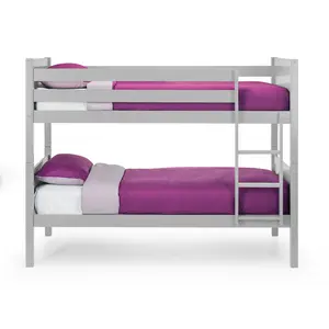 Wyncote Single (3') Standard Bunk Bed Dove Grey