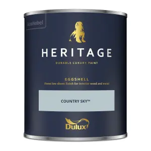 Dulux Trade Heritage Country Sky Eggshell Wall paint, 750ml