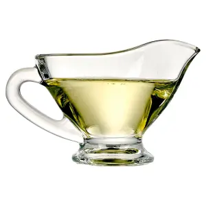 PASABAHCE 170ml Glass Gravy Boats Mini Sauce Serving Jug Kitchen Restaurant Tableware