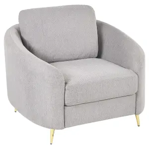 Armchair TROSA Fabric Light Grey