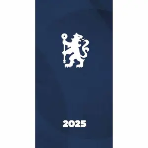 Chelsea FC 2025 Slim Diary Blue/White (One Size)