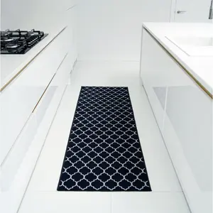 Dawson Door Mat Black / 50cm W x 80cm L