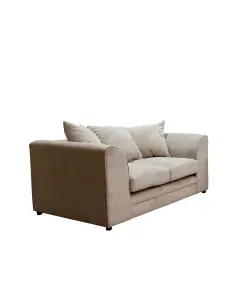 Casper Fabric 2 Seater Sofa Beige