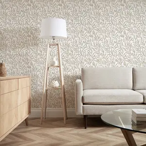 Willow Leaf Wallpaper In Natural