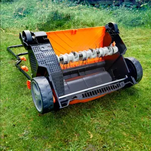 LawnMaster 1350W 33cm 2-in-1 Lawn Scarifier and Rake