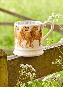 Emma Bridgewater Seconds Golden Retriever 1/2 Pint Mug - Unique 7715