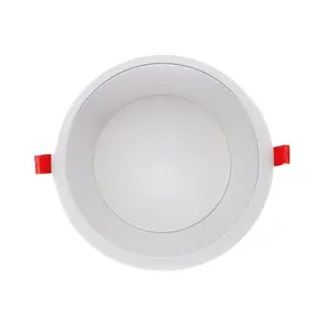 Luminosa Sol LED Recessed Downlight 30W IP44 3000K 2700Lm Round White