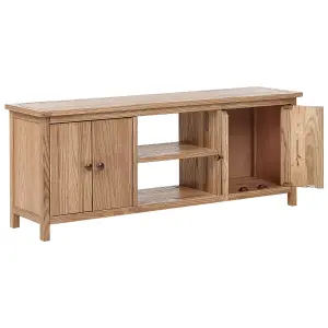 TV Stand Wood Light Wood SALTON