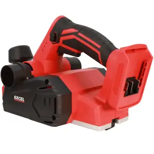 Excel 18V Cordless Planer 82mm with 1 x 4.0Ah Battery & Charger