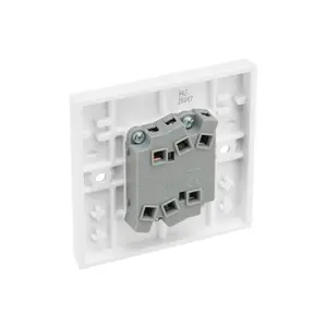 BG 16A 2 way 2 gang Light switch Gloss White