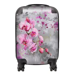 Orchids Splashart Suitcase - Mini Cabin