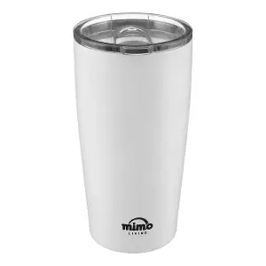 Interiors by Premier Mimo Gloss White Travel Mug