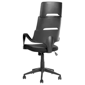 Beliani Modern Office Chair Black GRANDIOSE