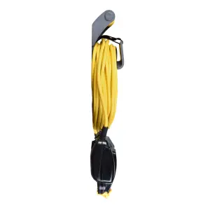 Masterplug EXU1513/1IPY/CHT-BD IP54 Rated 1 socket 13A Grey & yellow Extension lead, 15m