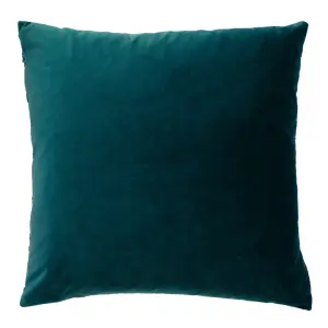 Paoletti Anji Velvet Jacquard Feather Filled Cushion