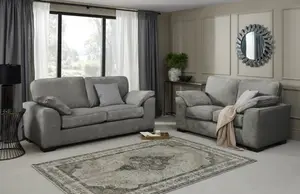 Modern Home Selby 3+2 Seater Sofa Set Grey