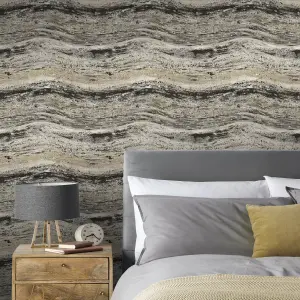 Vasari Onyx Stone Textured Wallpaper