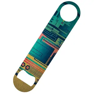 Grindstore Circuit Board Bar Blade Bottle Opener Multicoloured (One Size)