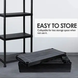 5 Tier Shelving Racking Unit Heavy Duty