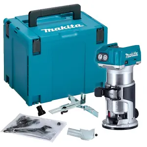 MAKITA DRT50ZJX3 18v Router / Trimmer 1/4" collet