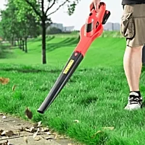 Dirty Pro Tools Cordless leaf Blower With 20v Lithium-Ion Battery and Fast Charger DPT