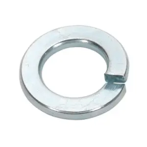 Sealey Spring Washer M10 Metric Zinc Plated DIN 127B - Pack of 50 Pieces SWM10