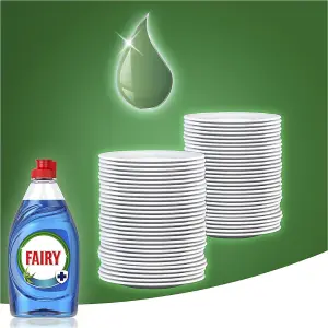 Fairy Platinum Antibacterial Eucalyptus Washing Up Liquid, 383 ml x 3