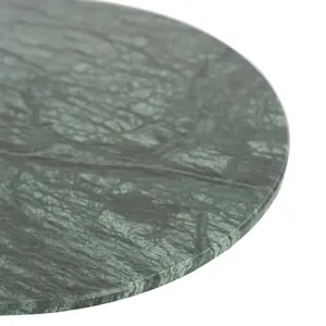 Argon Tableware Round Marble Placemats - 30cm - Green - Pack of 6