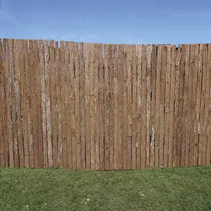 Bark Fencing Outdoor Screen, Screening Panel for Gardens, Balcony, Terraces, Wind/Sun Privacy Shield Divider (1.8 x 4M)