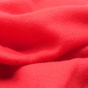 Snug Rug Cosy Sleeved Fleece Blanket With Sleeves and a Handy Pouch Pocket - RED