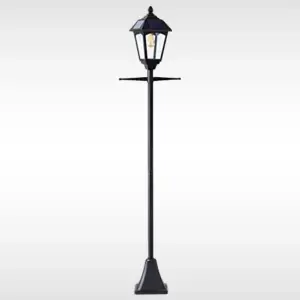 2m Victorian Style solar Lamp Post