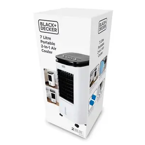 Black & Decker BXAC65001GB - 7 Litre 2 in 1 Air Cooler