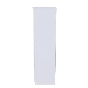 Stratford 2 Door Wardrobe in White Ash (Ready Assembled)