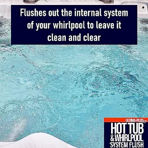 ULTIMA-PLUS XP Hot Tub and Whirlpool System Flush - Deeply Cleans to Remove Dirt, Bacteria & Grime From Pipework 15L