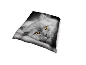 3D Wildlife Cat Printed Warm & Cozy Throws