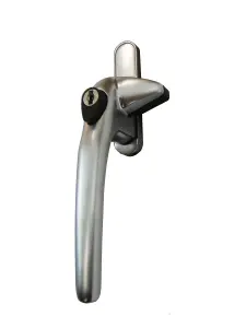 Schlosser Technik Apto Cockspur Window Handle Kit - Left Handed Satin Chrome