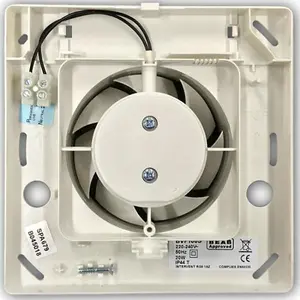 Intervent BVF100S Axial Extractor Fan 100mm / 4 Inch (Standard Model)