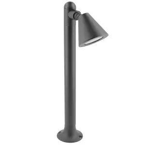 CGC Dark Grey Anthracite Medium Outdoor Garden Post Pathway Light