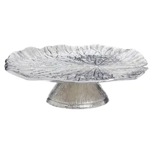 Salma Aluminium Cake Stand Silver