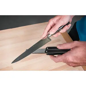 Axminster Workshop Double-Sided Folding Diamond Sharpener