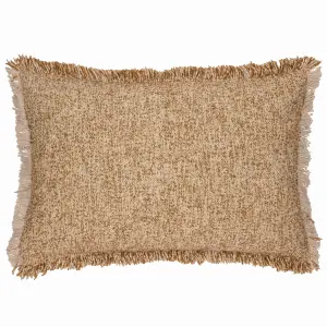 Yard Doze Reversible Fringed Feather Filled Cushion