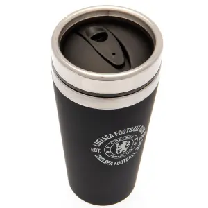 Chelsea FC Executive Travel Mug Black (One Size)