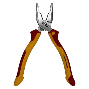 Wiha Electricians Pliers Cutters VDE Industrial Professional Snips Grippers 26717 - 225mm High-Leverage Combination Pliers